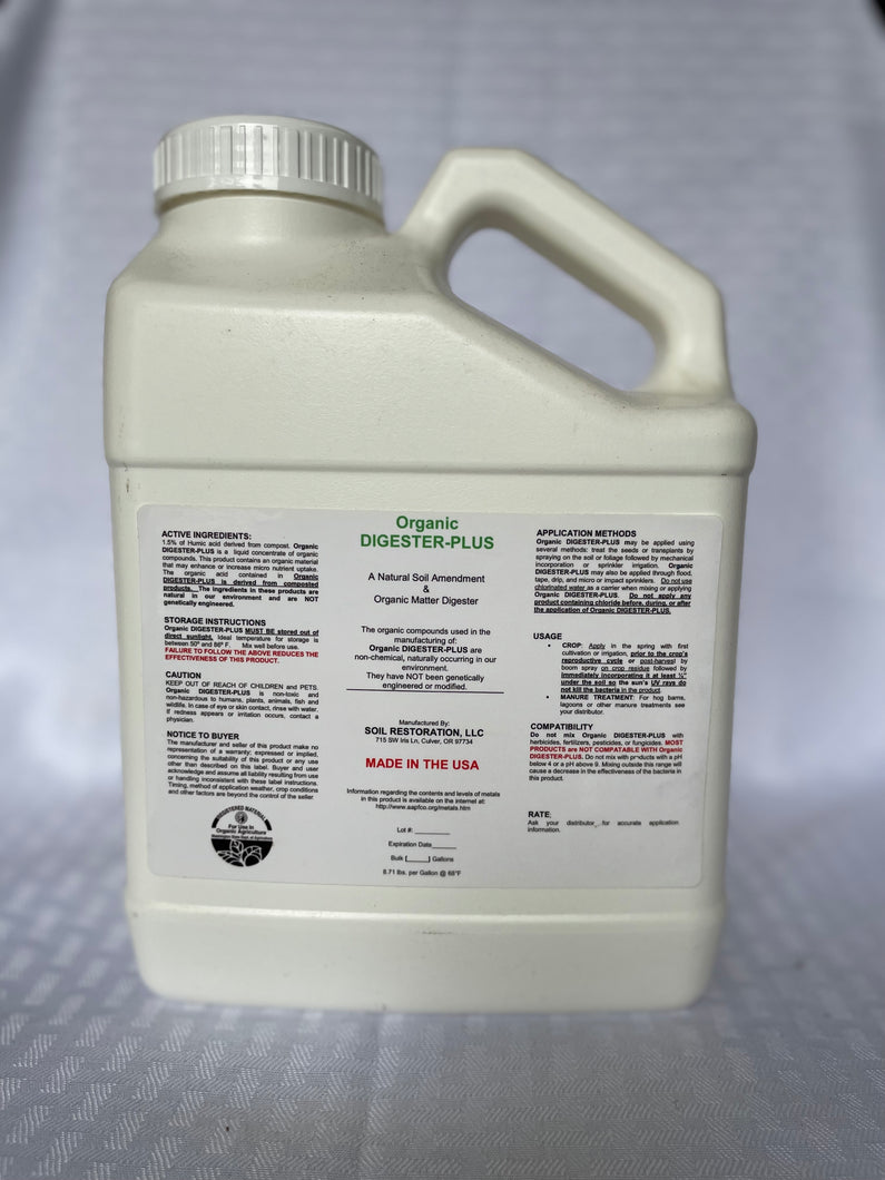 Organic Digester Plus - Soil Amendments - 1 Gallon