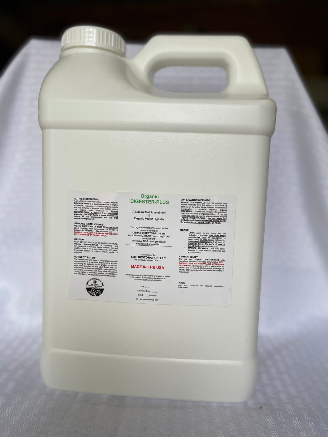 Organic Digester Plus 2.5 Gallons